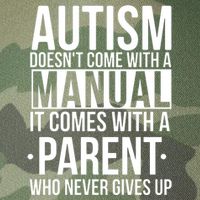 Autism Doesnt Come With A Manual It Comes With A Parent Who Never Gives Up Legacy Tie Dye Trucker Hat