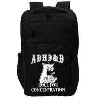 Adhd Dnd Cat Impact Tech Backpack