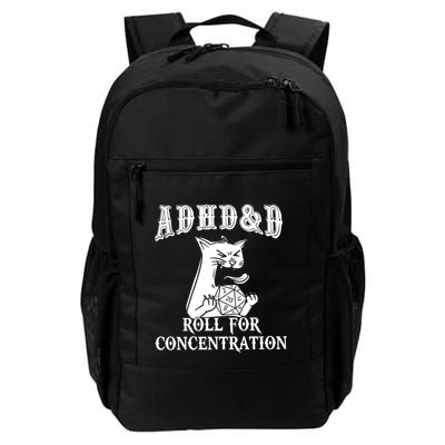 Adhd Dnd Cat Backpack