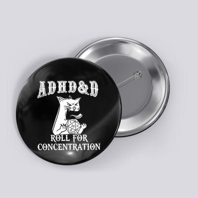 Adhd Dnd Cat Button