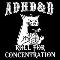 Adhd Dnd Cat Bucket Hat