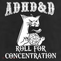 Adhd Dnd Cat Beanie