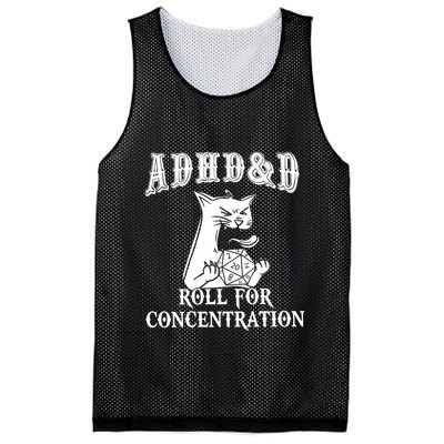 Adhd Dnd Cat Mesh Reversible Basketball Jersey Tank