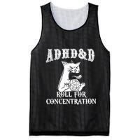 Adhd Dnd Cat Mesh Reversible Basketball Jersey Tank