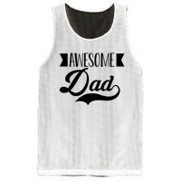 Awesome Dad Coolest Dad Funny Gift Mesh Reversible Basketball Jersey Tank