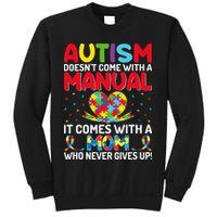 Autism Doesn't Come With A Manual Autism Awareness Support Sweatshirt