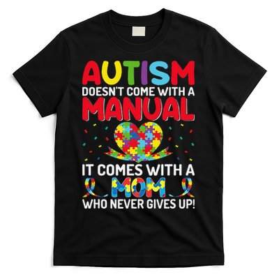 Autism Doesn't Come With A Manual Autism Awareness Support T-Shirt