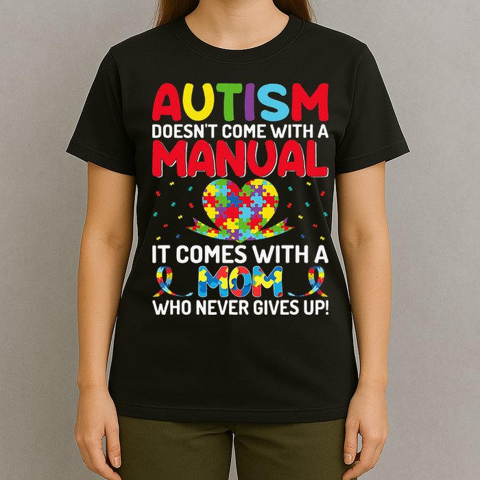 Autism Doesn't Come With A Manual Autism Awareness Support T-Shirt