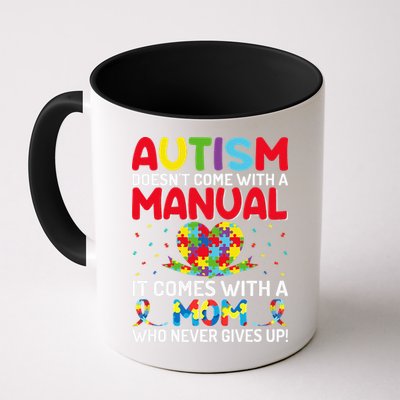 Autism Doesn't Come With A Manual Autism Awareness Support Mug