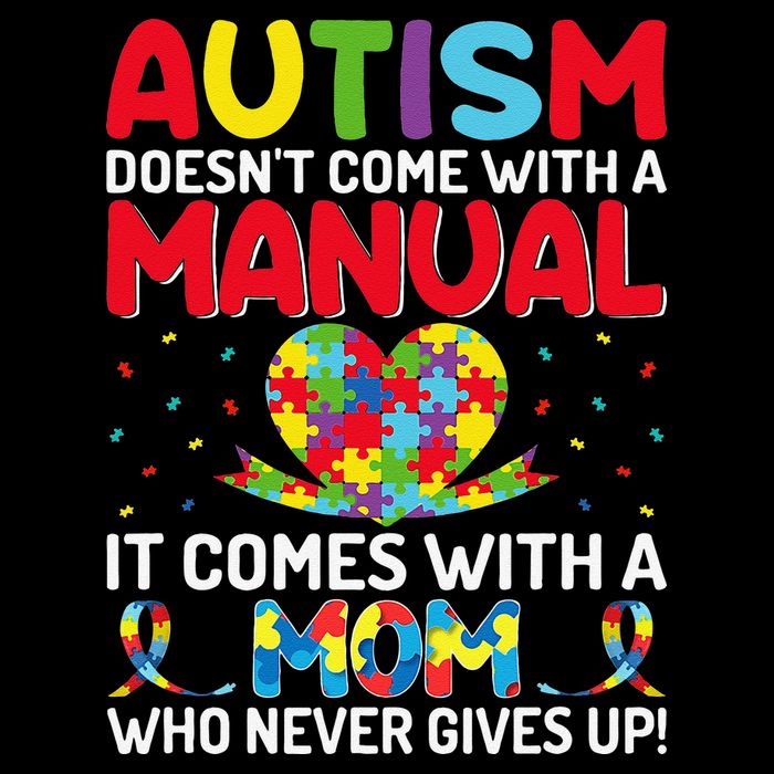 Autism Doesn't Come With A Manual Autism Awareness Support 16 in Basic Backpack