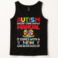 Autism Doesn't Come With A Manual Autism Awareness Support Tank Top