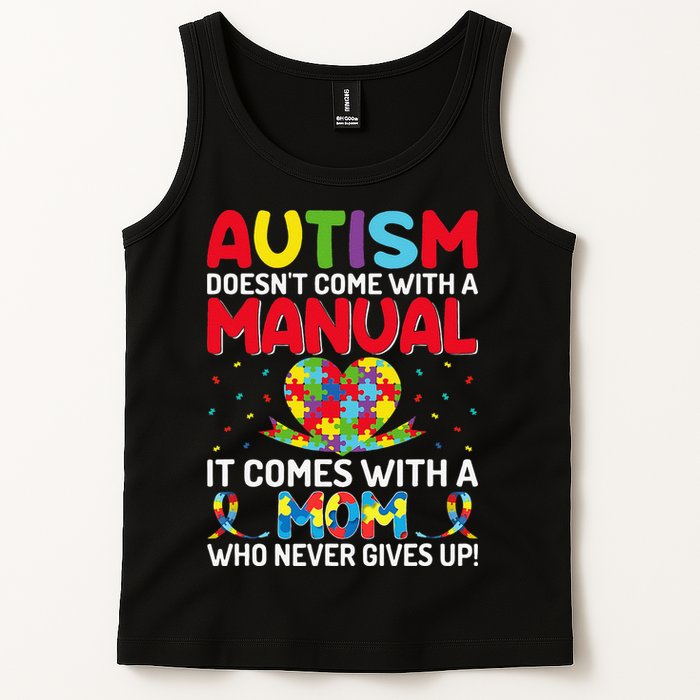 Autism Doesn't Come With A Manual Autism Awareness Support Tank Top