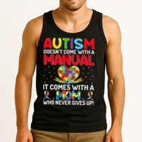 Autism Doesn't Come With A Manual Autism Awareness Support Tank Top