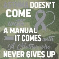 Asthma Doesn't Come With A Manual A Mother Legacy Tie Dye Trucker Hat