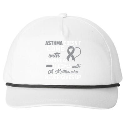 Asthma Doesn't Come With A Manual A Mother Snapback Five-Panel Rope Hat