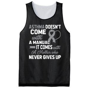 Asthma Doesn't Come With A Manual A Mother Mesh Reversible Basketball Jersey Tank