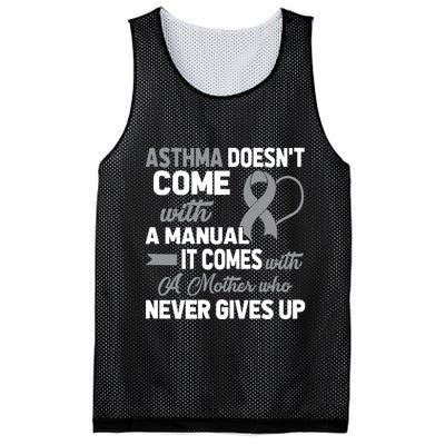 Asthma Doesn't Come With A Manual A Mother Mesh Reversible Basketball Jersey Tank