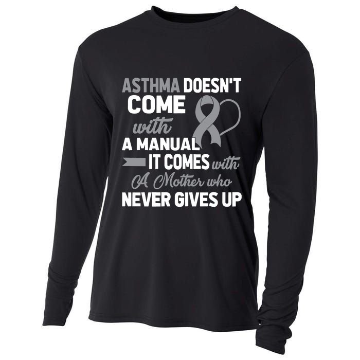 Asthma Doesn't Come With A Manual A Mother Cooling Performance Long Sleeve Crew