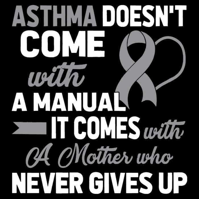 Asthma Doesn't Come With A Manual A Mother Premium T-Shirt