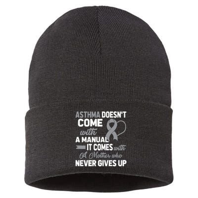 Asthma Doesn't Come With A Manual A Mother Sustainable Knit Beanie