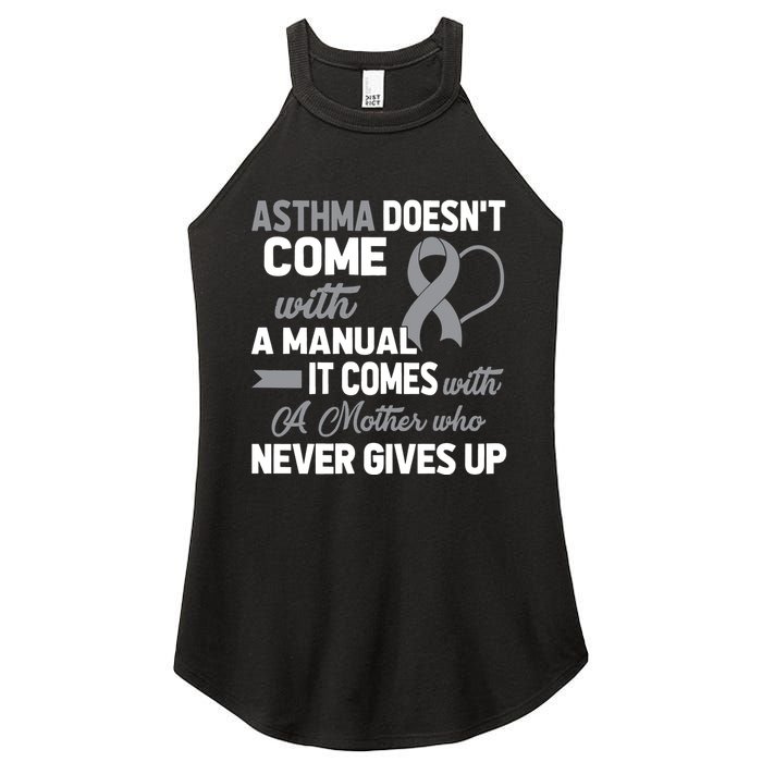 Asthma Doesn't Come With A Manual A Mother Women's Perfect Tri Rocker Tank