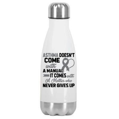 Asthma Doesn't Come With A Manual A Mother Stainless Steel Insulated Water Bottle