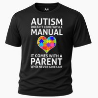 Autism Doesn't Come With A Manual Autism Mom Dad Performance Shirt