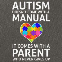 Autism Doesn't Come With A Manual Autism Mom Dad Cotton Canvas Backpack