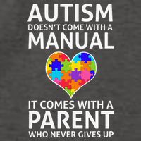 Autism Doesn't Come With A Manual Autism Mom Dad Vector Backpack