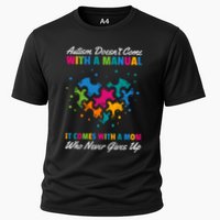 Autism DoesnT Come With A Ual It Comes With A Mom Asd Funny Gift Performance Shirt