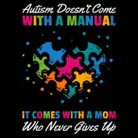 Autism DoesnT Come With A Ual It Comes With A Mom Asd Funny Gift Impact Tech Backpack
