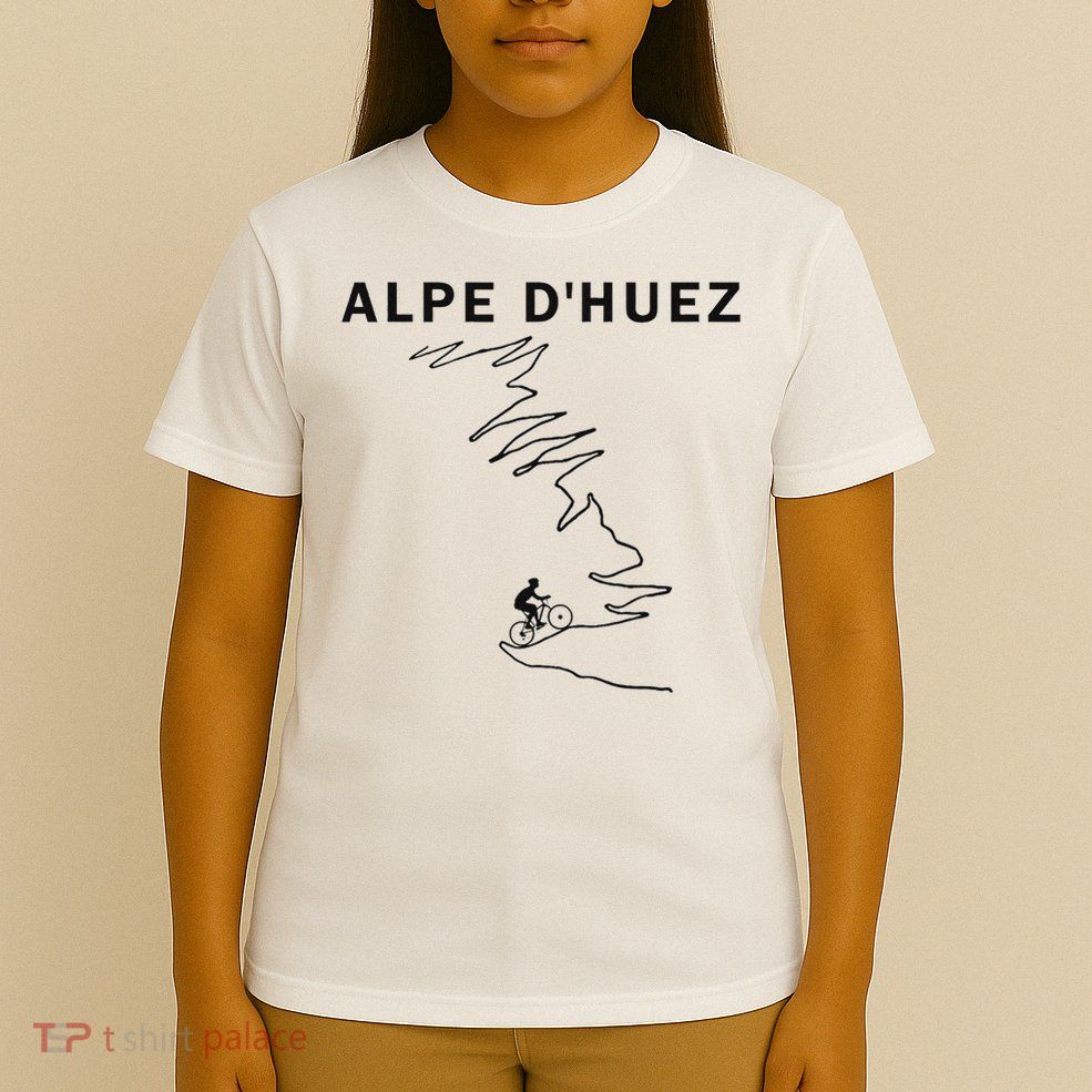Alpe D'huez Cycling Gift France Road Cycling T-Shirt