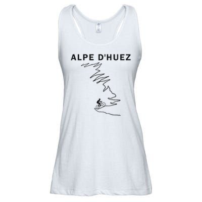 Alpe D'huez Cycling Gift France Road Cycling Ladies Essential Flowy Tank