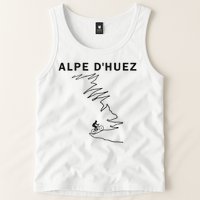 Alpe D'huez Cycling Gift France Road Cycling Tank Top
