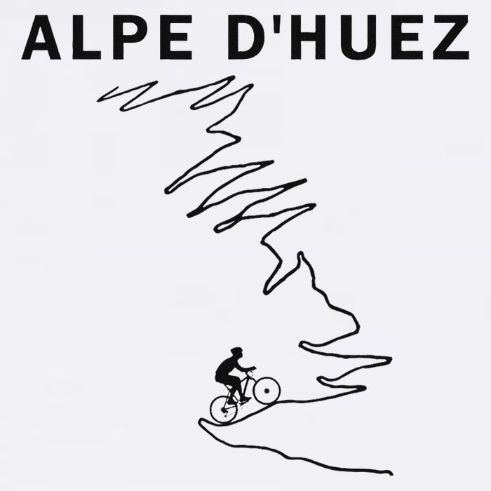 Alpe D'huez Cycling Gift France Road Cycling Kids Hoodie