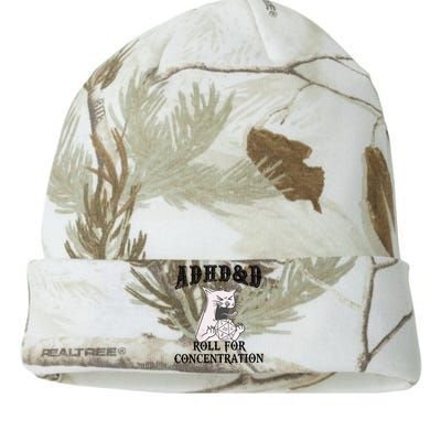 ADHD DnD Cat Kati Licensed 12" Camo Beanie