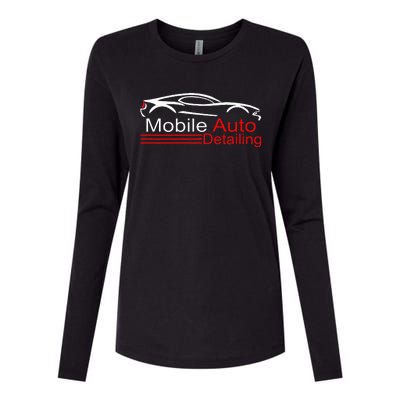 Auto Detailing Car Detailer Mobile Detailing Matching Womens Cotton Relaxed Long Sleeve T-Shirt