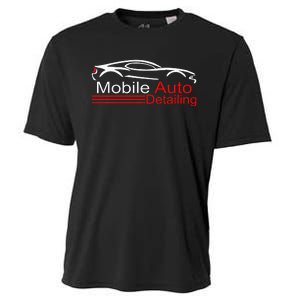 Auto Detailing Car Detailer Mobile Detailing Matching Cooling Performance Crew T-Shirt