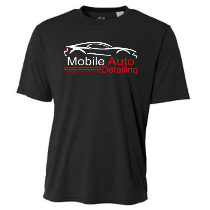 Auto Detailing Car Detailer Mobile Detailing Matching Cooling Performance Crew T-Shirt