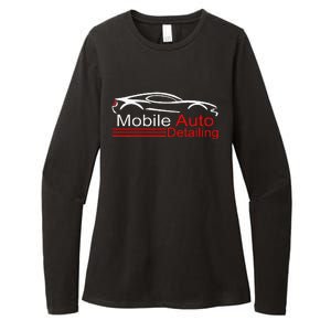 Auto Detailing Car Detailer Mobile Detailing Matching Womens CVC Long Sleeve Shirt