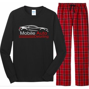 Auto Detailing Car Detailer Mobile Detailing Matching Long Sleeve Pajama Set