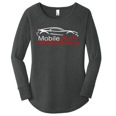 Auto Detailing Car Detailer Mobile Detailing Matching Women's Perfect Tri Tunic Long Sleeve Shirt