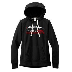 Auto Detailing Car Detailer Mobile Detailing Matching Women's Fleece Hoodie