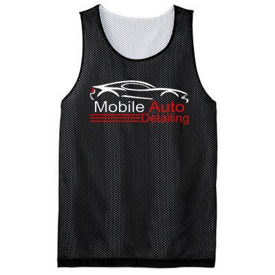 Auto Detailing Car Detailer Mobile Detailing Matching Mesh Reversible Basketball Jersey Tank