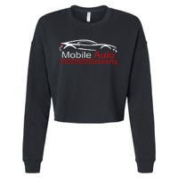 Auto Detailing Car Detailer Mobile Detailing Matching Cropped Pullover Crew