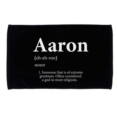Aaron Definition Cute Personalized Name Gift For Aaron Microfiber Hand Towel
