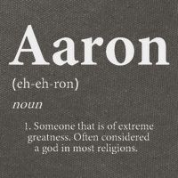 Aaron Definition Cute Personalized Name Gift For Aaron Cotton Canvas Backpack