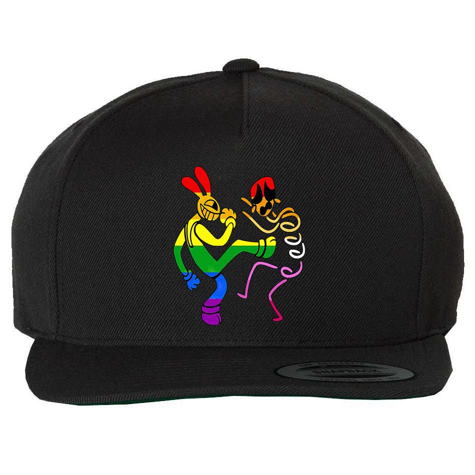 amazing digital circus gooseworx lgbt  Wool Snapback Cap