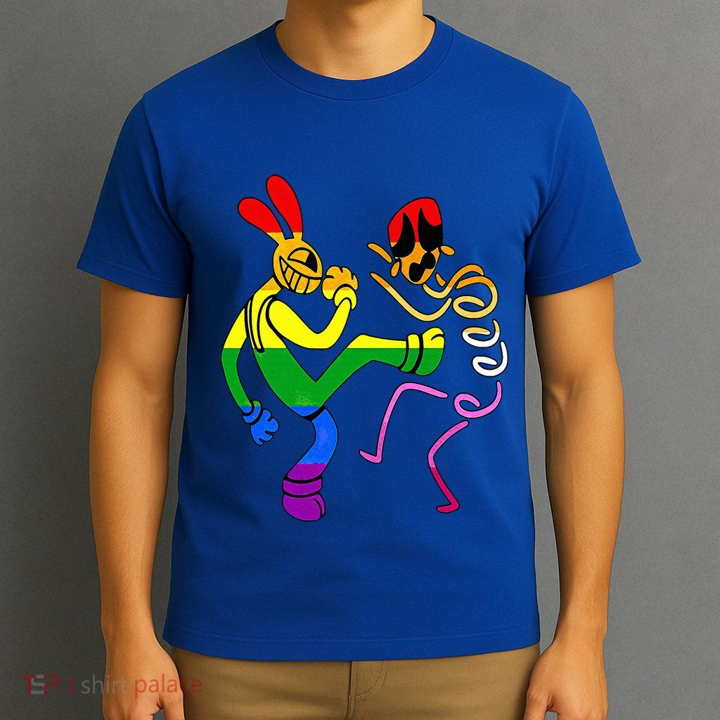 amazing digital circus gooseworx lgbt  T-Shirt