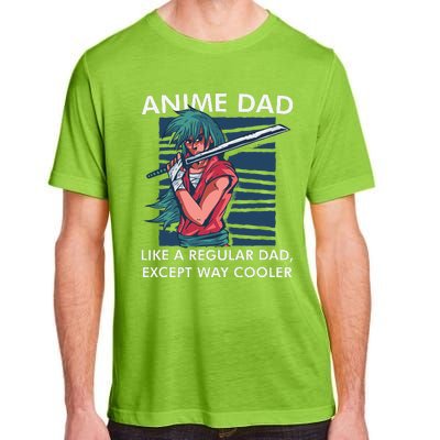 Anime DAD Cute Anime Guy Manga Art Lover Design Adult ChromaSoft Performance T-Shirt